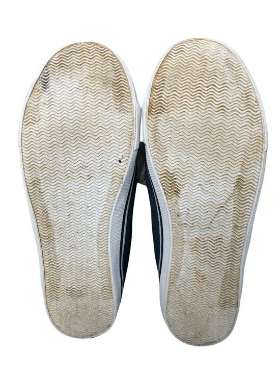 Sperry Top Siders Pier Sneakers Blue Canvas Slip On Shoes Youth 3.5M Memory Foam - Picture 10 of 10